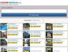 Tablet Screenshot of cazaremoneasa.ro